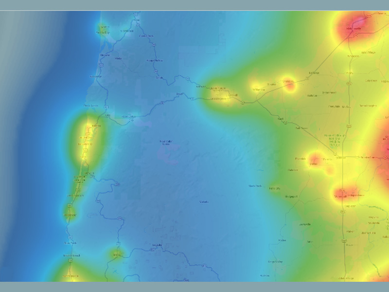 Lincoln City Light Pollution