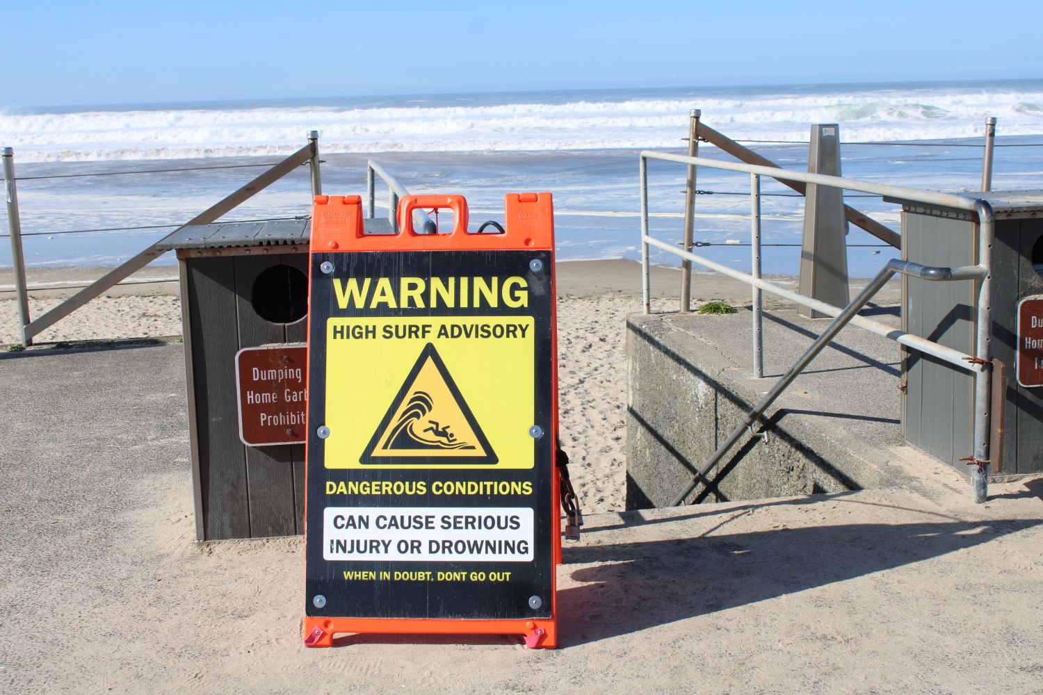 High Surf Sign Lincoln City
