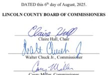 Order #08-25-330 signature page