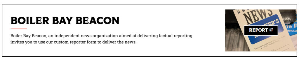 Report for the Beacon