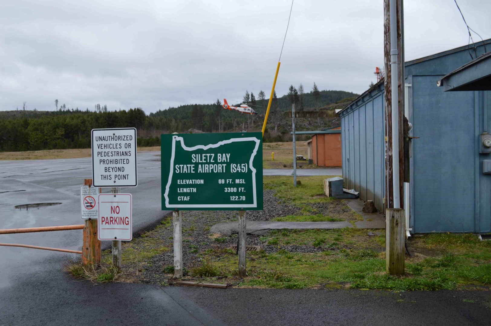 BBB siletz airport USCG