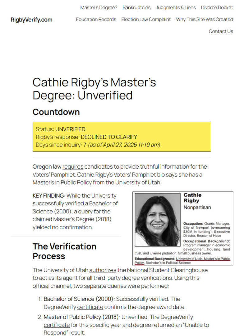 Rigby Website