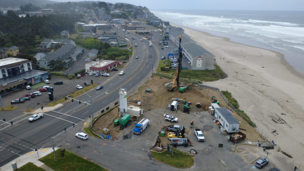 D River Welcome Center in Lincoln City Under Construction J Werner D River Welcome Center in Lincoln City Under Construction J Werner