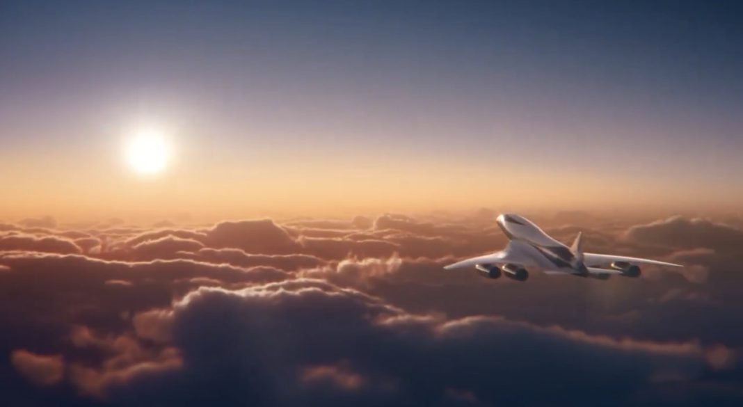 Supersonic concept Supersonic concept
