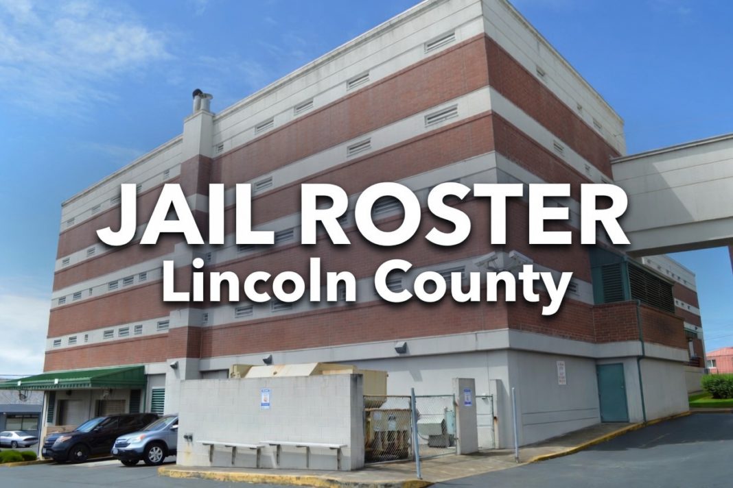 Lincoln County Jail Roster Lincoln County Jail Roster