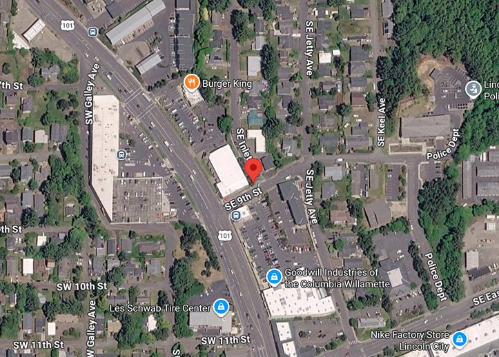 SE 9th and SE Inlet